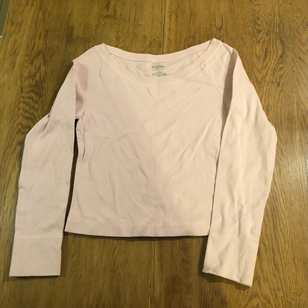 Lavender Express scoopneck long sleeved shirt